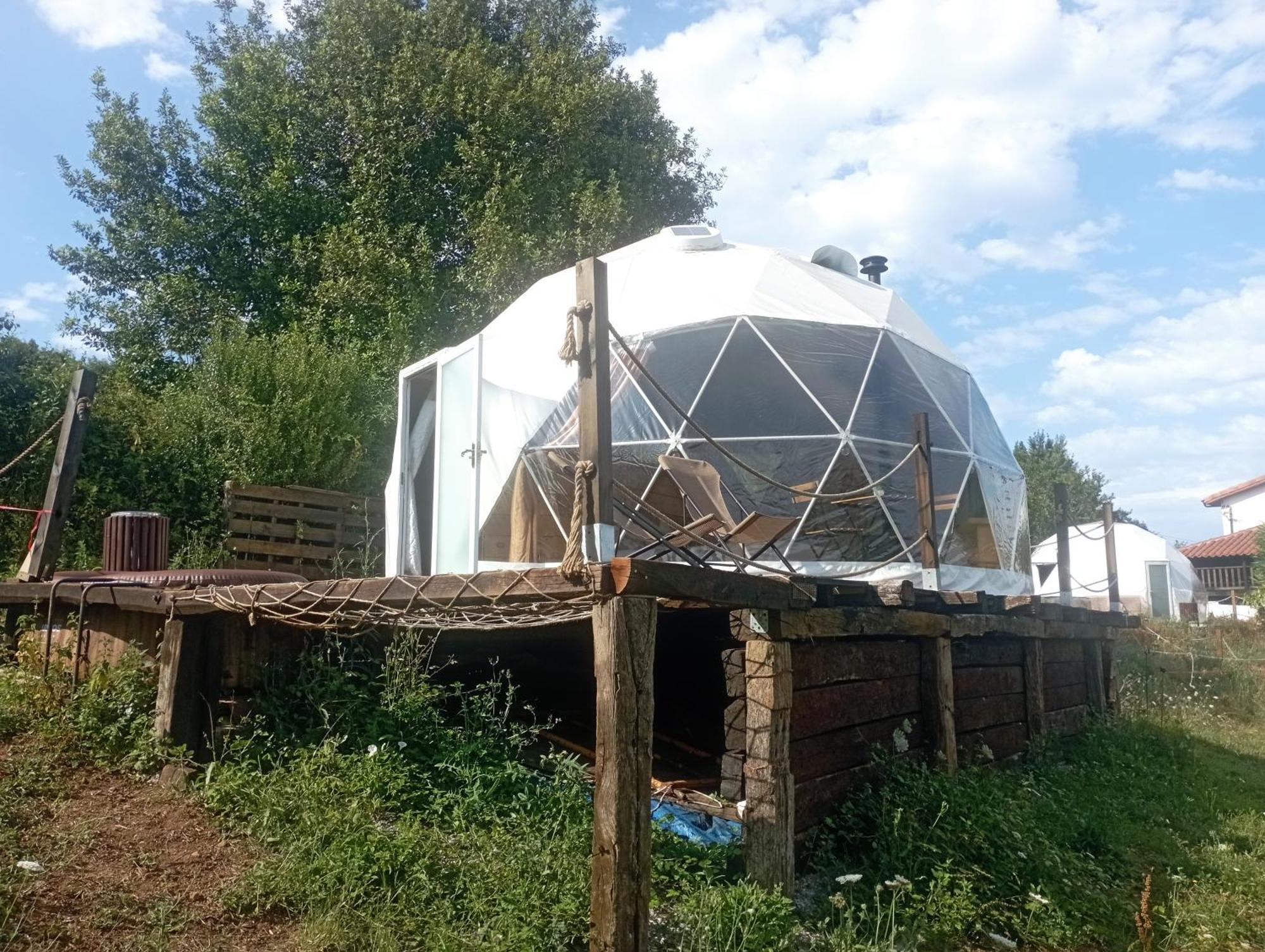 Glamping Quintana Hotel Хихон Екстериор снимка