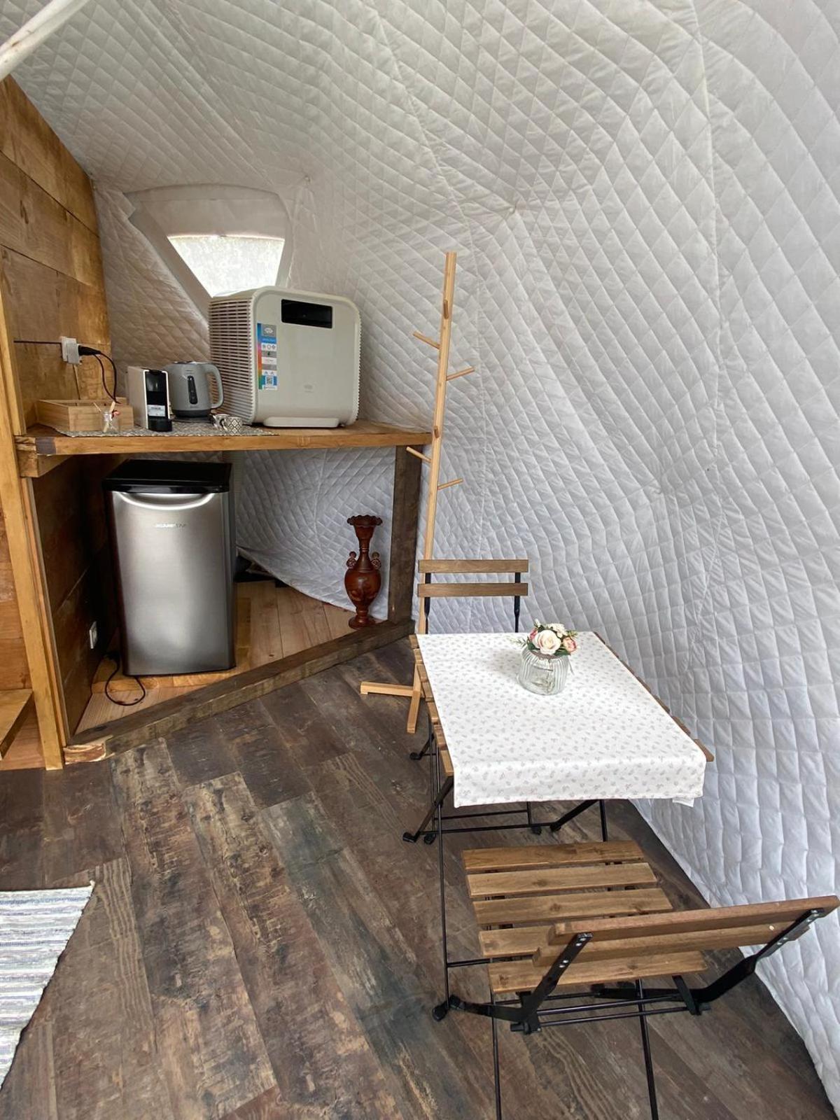 Glamping Quintana Hotel Хихон Екстериор снимка